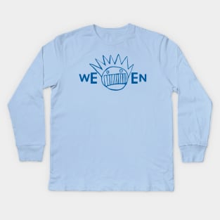 Ween Boognish (blue) Kids Long Sleeve T-Shirt